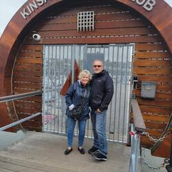 The Yacht Club had a nice building and docks across the street.