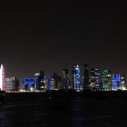 Skyline of Doha