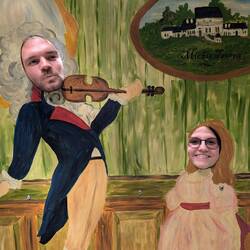 Yannick and I at Michie's Tavern