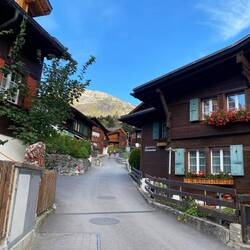 S härzige Bärgdörfli Mürren