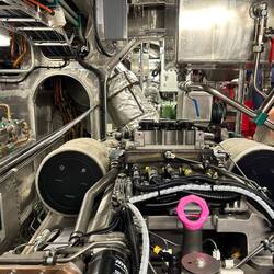 Maschinenraum der Nils Randers