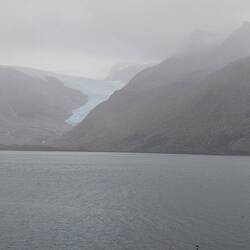 Nicht alle Gletscher konnten wir nebel- und wolkenbedingt sehen.