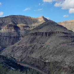 Salt River Canyon zum 4.ten: 800m runter, 800m rauf!