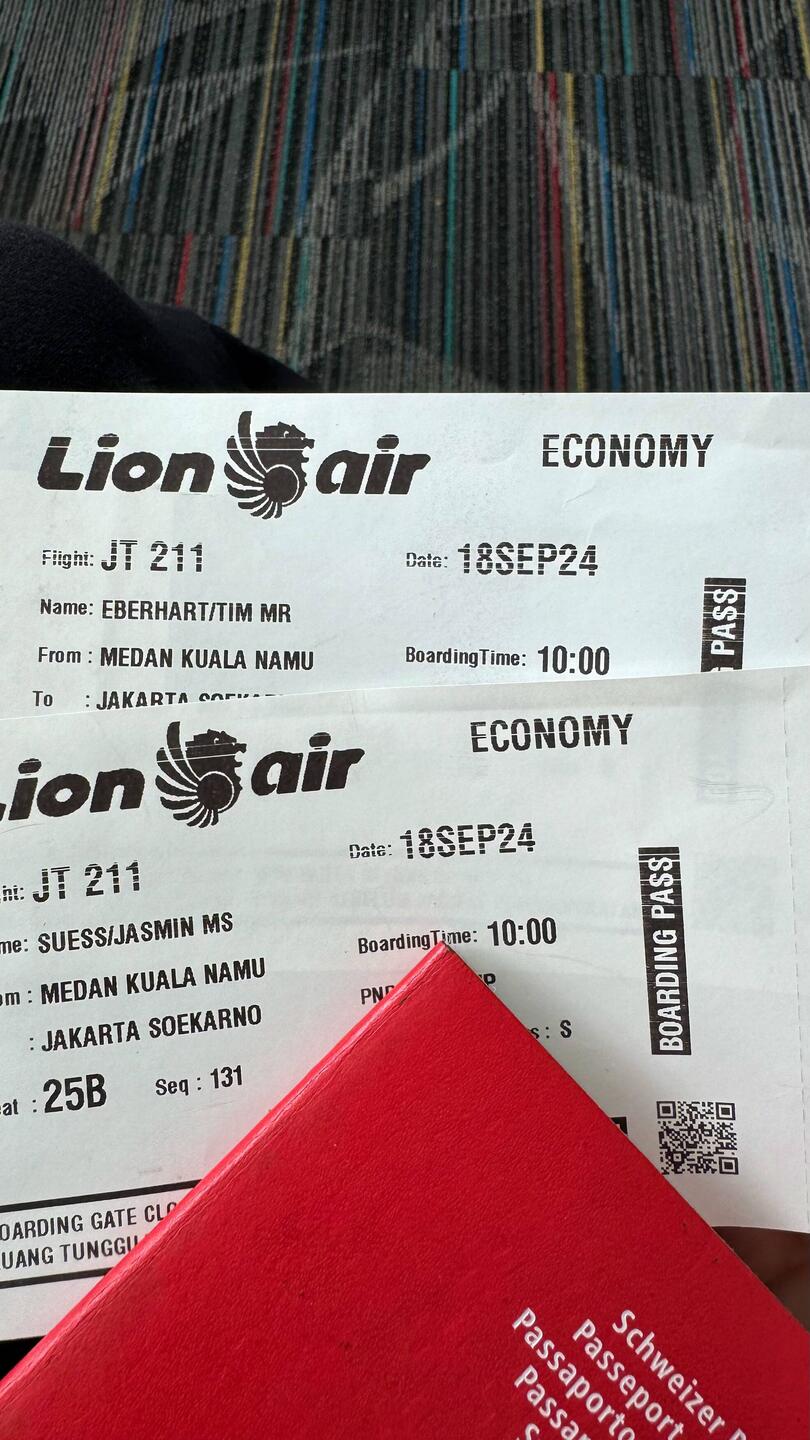 Flugtickets nach "Jakarta"