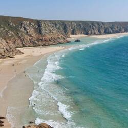 Unser Lieblingsstrand Porthcurno