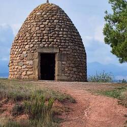 A shelter from the summer heat of the day or maybe today's rain.