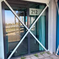 Ich schlaf heute Nacht in einem Container.