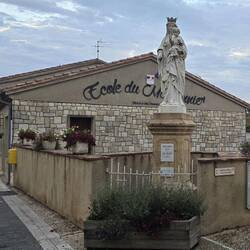 The village school was quite large for such a tiny village