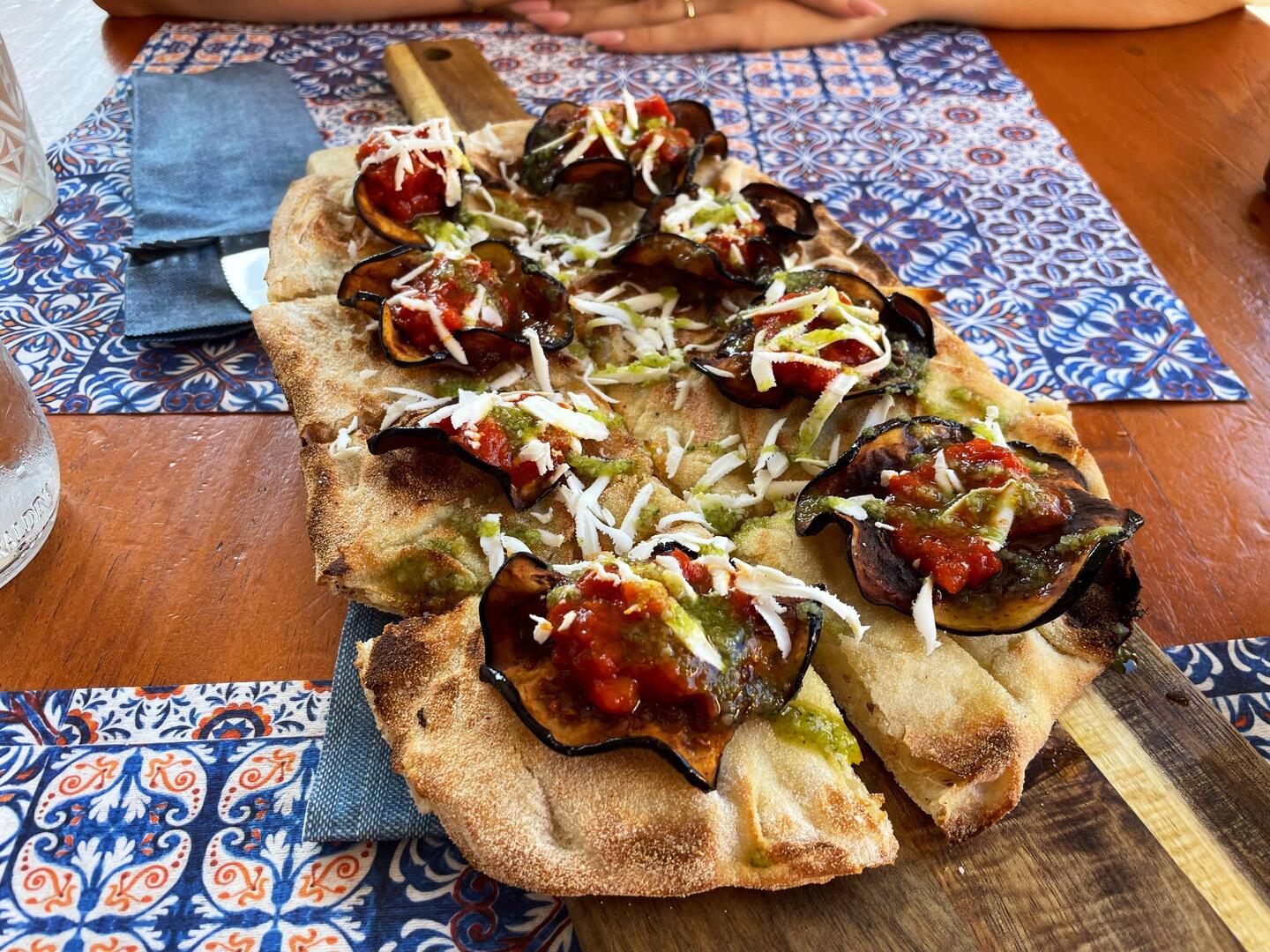Pinsa Melanzane