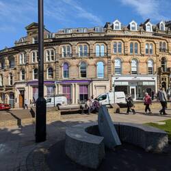 Lots of elegant buildings here