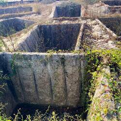 Roman salt tanks to preserve fish