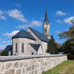 Die Kirche im Ort Sonnen!