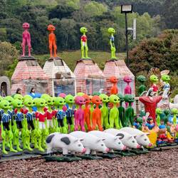 Brasilianische Gartenzwerge