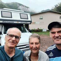 Elias, der Besitzer. Hat er sich gefreut über europäische Touristen