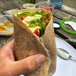 Wraps ist mein neues Standardessen 😜