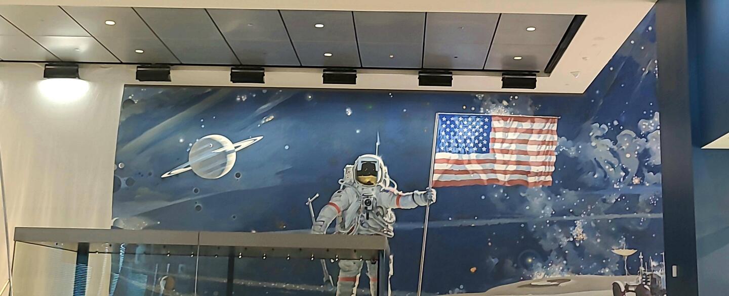 Morgens geht's noch ins Air und Space Museum