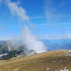Oben auf dem Plateau