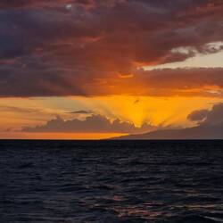 Sonnenuntergang auf Maui