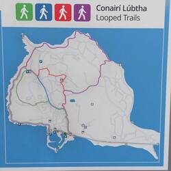 Es gibt 4 unterschiedlich lange Wege