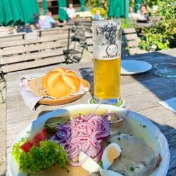 Hausgemachte Tellersülze