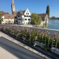 On the bridge to Stein am Rhein