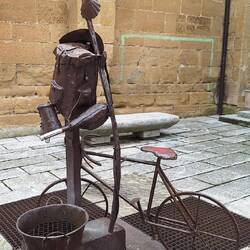 The most unusual drinking fountain I have ever seen.