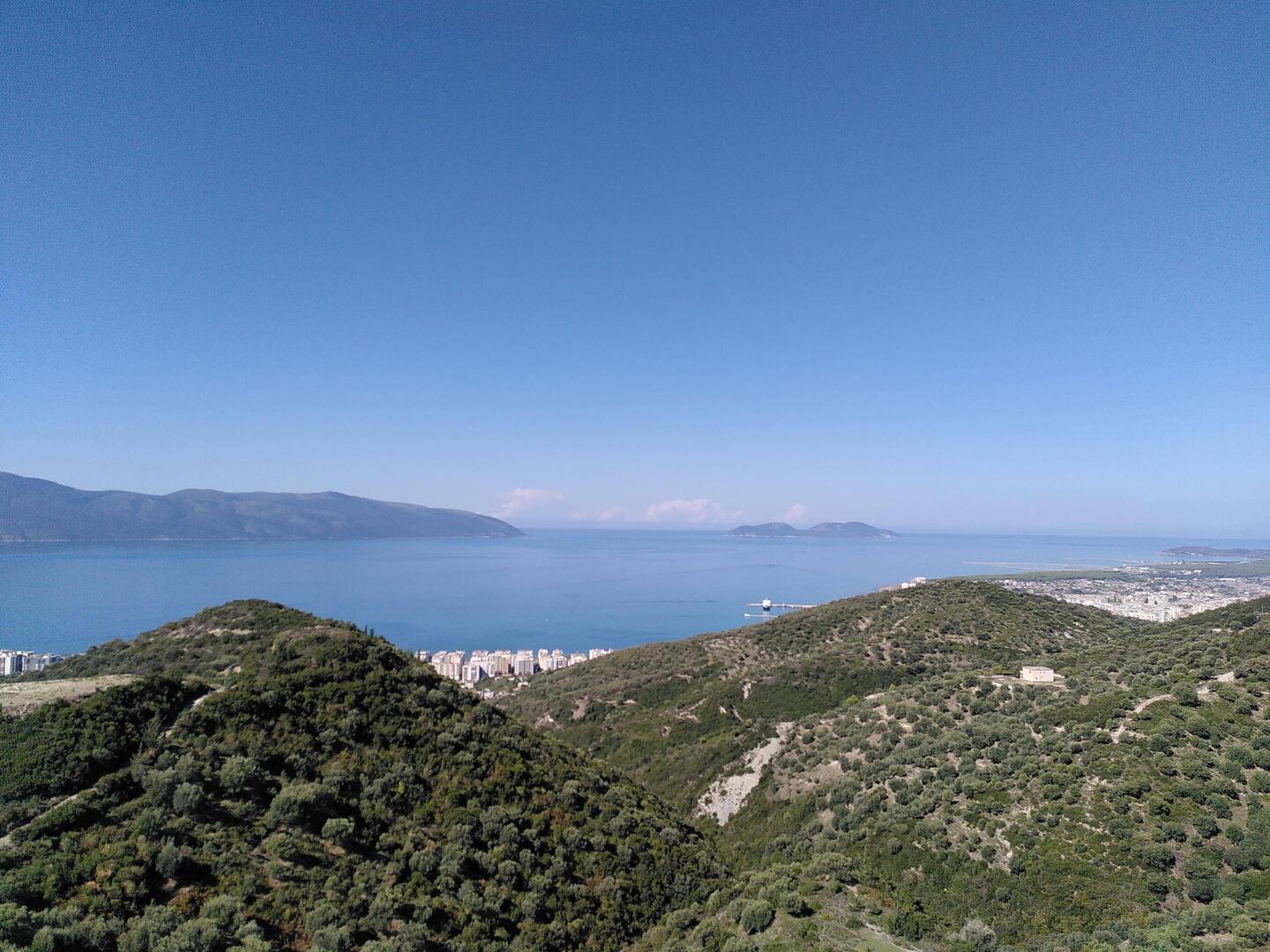 Ausblick während der Fahrt