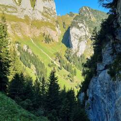 Blick zurück von Bollenwees zur Bogarten Lücke