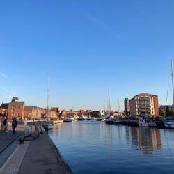 Alter Hafen von Wismar.