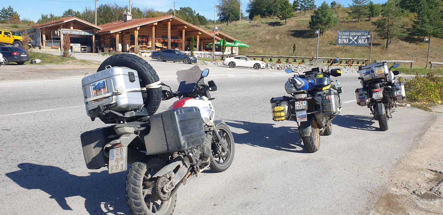 Andere Passknacker am Fotopunkt