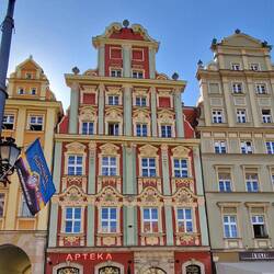 Oude huizen van de binnenstad