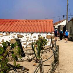 Old fishing buildings.