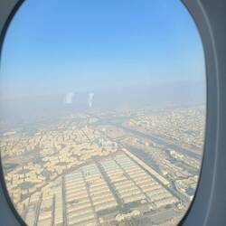 Dubai on way to London