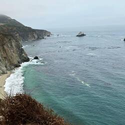 Californische Steilküste. nach einem Drittel gesperrt 😢