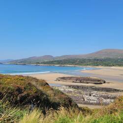 We couldn't get down to this beach unfortunately.