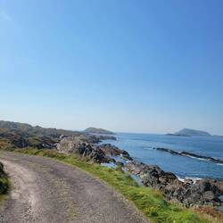 One more picture of our scary drive