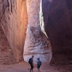 Zwei Kletterer haben uns abgelichtet.