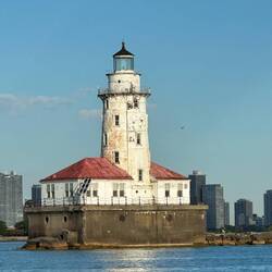 Chicago Harbor Lighthouse 1893