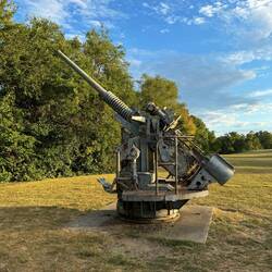 Next to the children's playground equipment.. seemed odd But what do I know