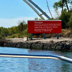 To prevent the spread of the invasive Asian carp