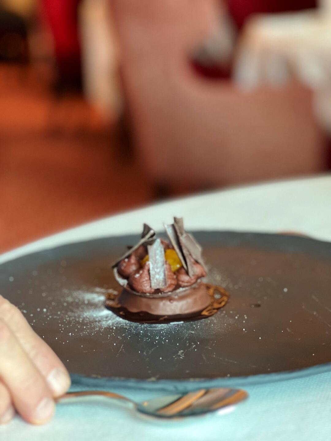 Sacher torte today at lunch.