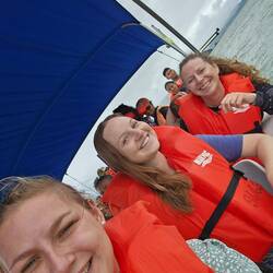 Mit dabei sind Anna und Steffi