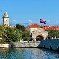 The cute town of Nin