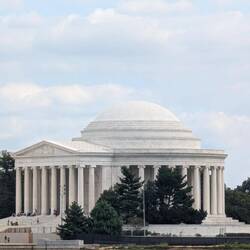 Thomas Jefferson Memorial from afar