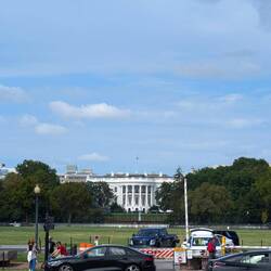 The White House from afar