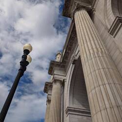 Outside Union Station