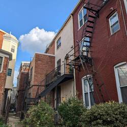 Just an alley with a good vibe