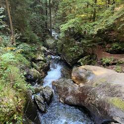 Überall sprudelt und gurgelt es!