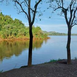 Schöne Aussicht am Rio Uruguay