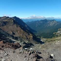 Wahnsinns Ausblick mit Mount Rainier im Hintergrund